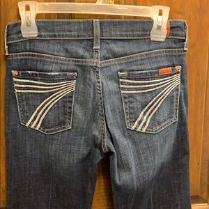 Dojo Seven for all Mankind jeans! Size 26